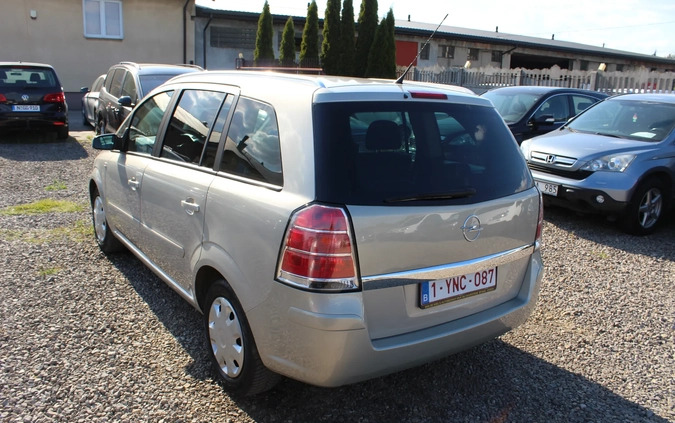 Opel Zafira cena 18900 przebieg: 244519, rok produkcji 2008 z Rzepin małe 301